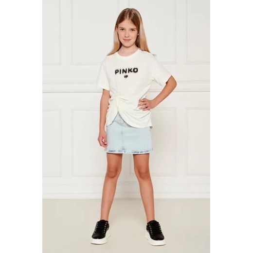 Pinko UP T-shirt | Loose fit 128 okazyjna cena Gomez Fashion Store