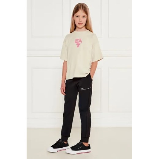 EA7 Spodnie | Regular Fit 170 okazyjna cena Gomez Fashion Store