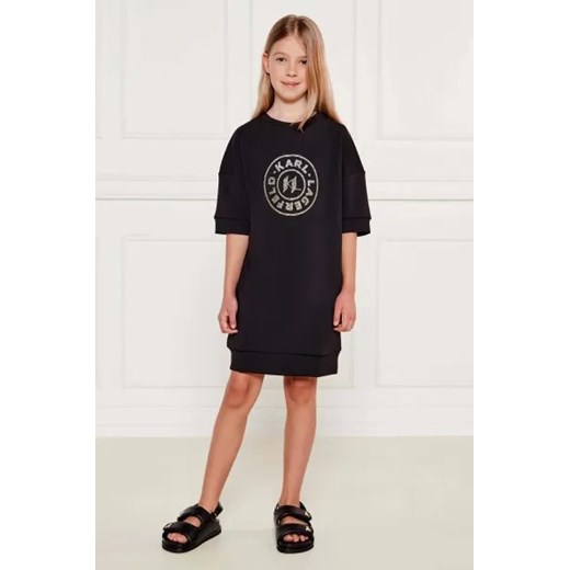 Karl Lagerfeld Kids Sukienka 150 okazyjna cena Gomez Fashion Store