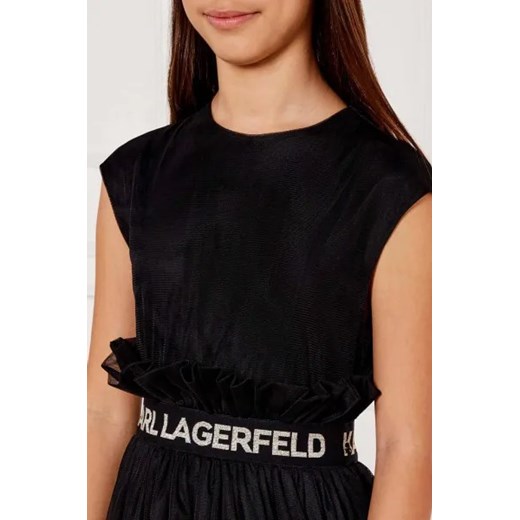 Karl Lagerfeld Kids Sukienka 156 promocyjna cena Gomez Fashion Store