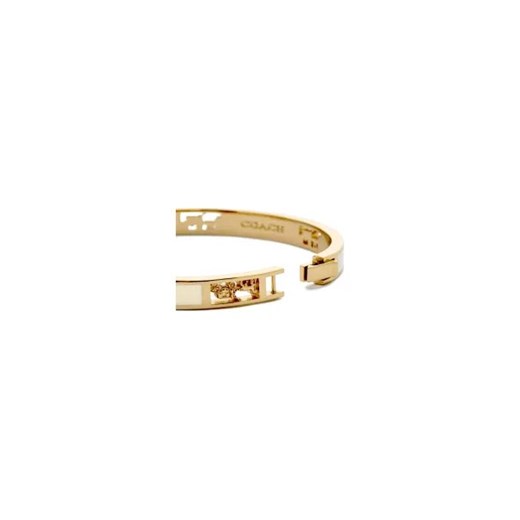 Coach Bransoletka Signature Horse & Carriage Cut-Out Bangle Coach One Size wyprzedaż Gomez Fashion Store