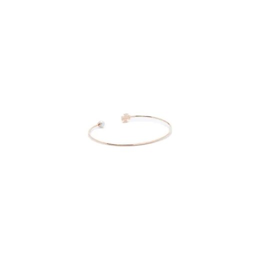 TORY BURCH Bransoleta Kira Pearl Cuff Tory Burch One Size okazyjna cena Gomez Fashion Store
