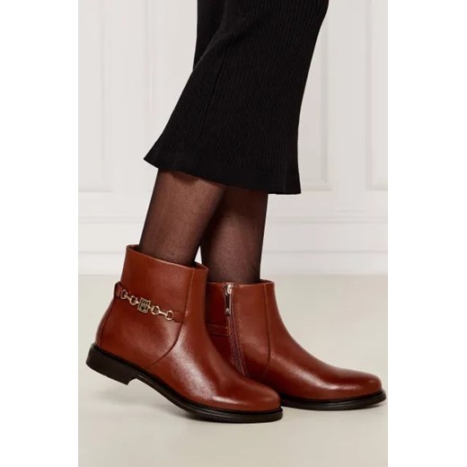 Tommy Hilfiger Skórzane botki Tommy Hilfiger 37 Gomez Fashion Store okazja