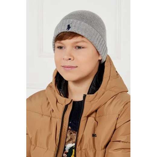 POLO RALPH LAUREN Wełniana czapka Polo Ralph Lauren L/XL Gomez Fashion Store promocyjna cena