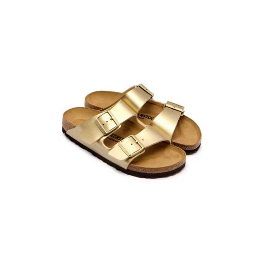 Birkenstock Klapki Arizona BF | z dodatkiem skóry 35 Gomez Fashion Store okazyjna cena
