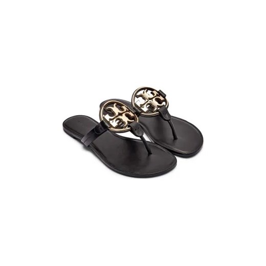 TORY BURCH Skórzane japonki METAL MILLER Tory Burch 40 Gomez Fashion Store