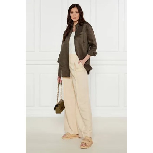 Tommy Hilfiger Klapki | z dodatkiem skóry Tommy Hilfiger 37 okazyjna cena Gomez Fashion Store