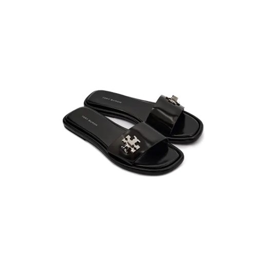 TORY BURCH Skórzane klapki T LOCK Tory Burch 41 Gomez Fashion Store