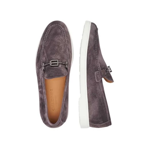 Mokasyny męskie Baldinini ze skóry na jesień 