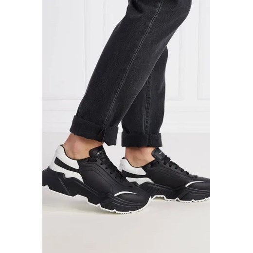 Dolce & Gabbana Skórzane sneakersy Dolce & Gabbana 44 Gomez Fashion Store okazyjna cena