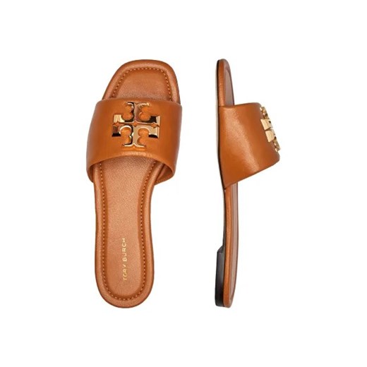 TORY BURCH Skórzane klapki ELEANOR Tory Burch 40 Gomez Fashion Store okazja