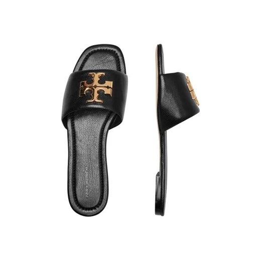 TORY BURCH Skórzane klapki ELEANOR Tory Burch 37 okazyjna cena Gomez Fashion Store