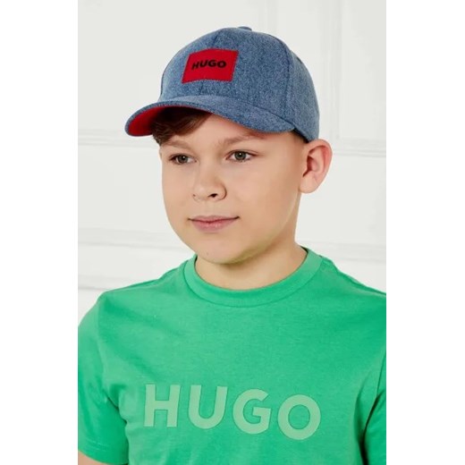 HUGO KIDS Bejsbolówka Hugo Kids 58 promocyjna cena Gomez Fashion Store