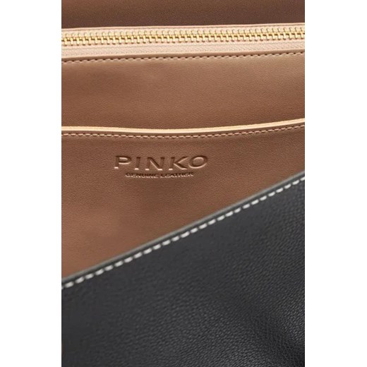 Pinko Skórzana shopperka CARRIE Pinko One Size okazja Gomez Fashion Store