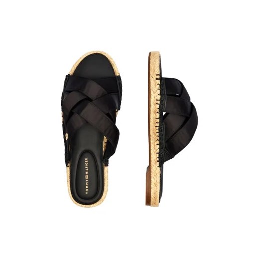Tommy Hilfiger Klapki | z dodatkiem skóry Tommy Hilfiger 37 Gomez Fashion Store okazyjna cena