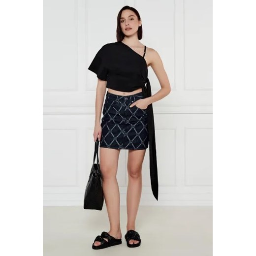 Patrizia Pepe Skórzane klapki Patrizia Pepe 40 wyprzedaż Gomez Fashion Store