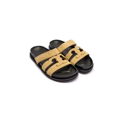 TORY BURCH Skórzane klapki INES Tory Burch 37 Gomez Fashion Store
