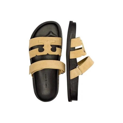 TORY BURCH Skórzane klapki INES Tory Burch 37 Gomez Fashion Store