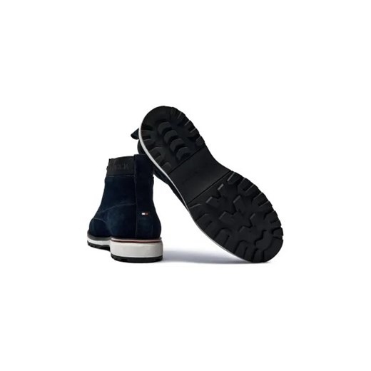 Tommy Hilfiger Skórzane trapery CORPORATE Tommy Hilfiger 41 okazja Gomez Fashion Store