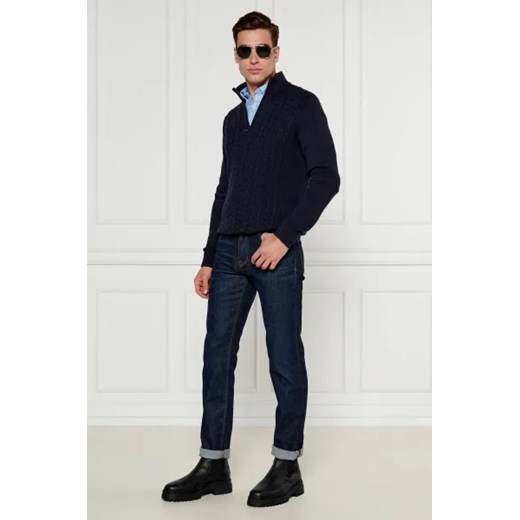 Tommy Hilfiger Skórzane sztyblety CAZIDY Tommy Hilfiger 45 okazja Gomez Fashion Store