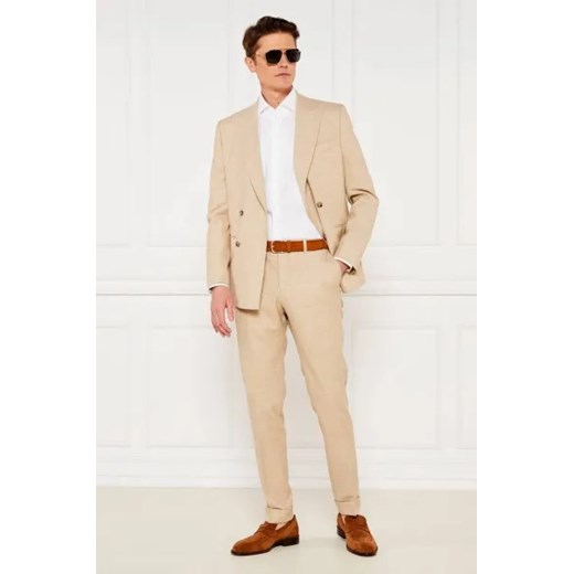 Mokasyny męskie BOSS HUGO z tworzywa sztucznego 