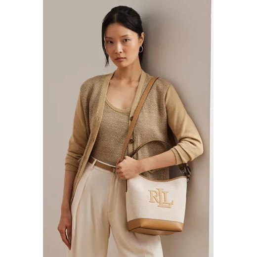 LAUREN RALPH LAUREN Worek WITLEY | z dodatkiem skóry One Size promocyjna cena Gomez Fashion Store