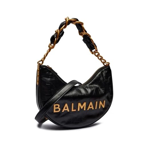 Balmain Skórzane hobo OS Gomez Fashion Store promocja
