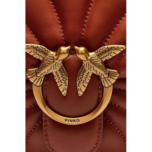Pinko Skórzana torebka na ramię LOVE PUFF CLASSIC CL Pinko OS okazja Gomez Fashion Store