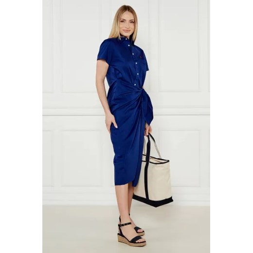 Tommy Hilfiger Koturny | z dodatkiem skóry Tommy Hilfiger 38 okazja Gomez Fashion Store