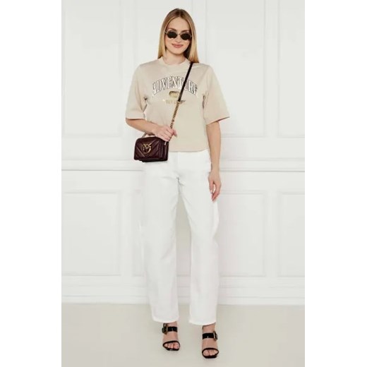 Pinko Skórzana listonoszka LOVE CLICK MINI Pinko One Size promocyjna cena Gomez Fashion Store