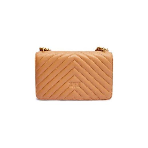 Pinko Skórzana torebka na ramię Love One Mini Pinko OS Gomez Fashion Store okazja