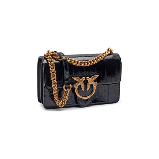 Pinko Skórzana torebka na ramię LOVE ONE MINI DC Pinko OS promocyjna cena Gomez Fashion Store