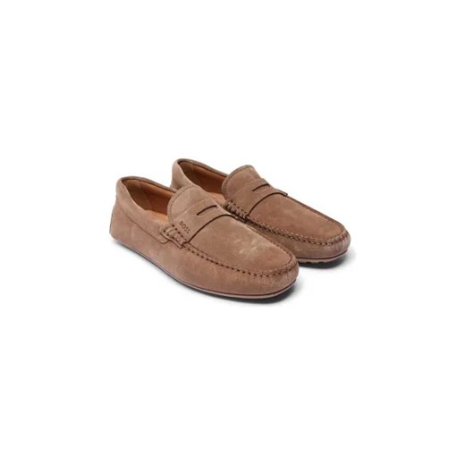 BOSS BLACK Skórzane mokasyny Noel 41 Gomez Fashion Store okazja