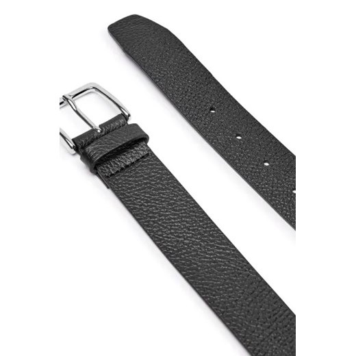 BOSS BLACK Skórzany pasek Ronnie-Gr_Sz35 90 wyprzedaż Gomez Fashion Store