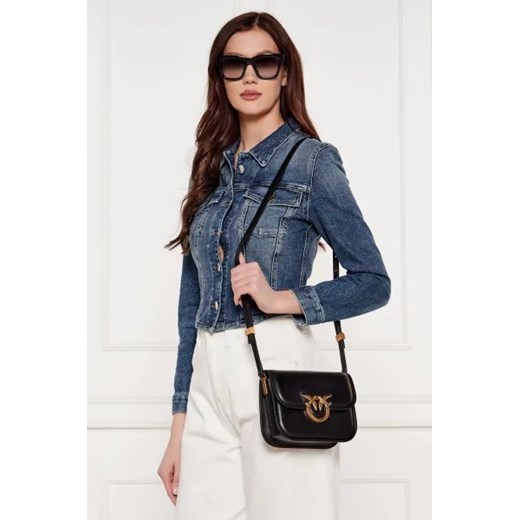Pinko Skórzana torebka na ramię LOVE BOX Pinko OS okazja Gomez Fashion Store