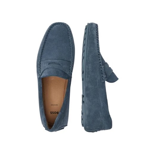 BOSS BLACK Skórzane mokasyny Noel 42 Gomez Fashion Store promocja