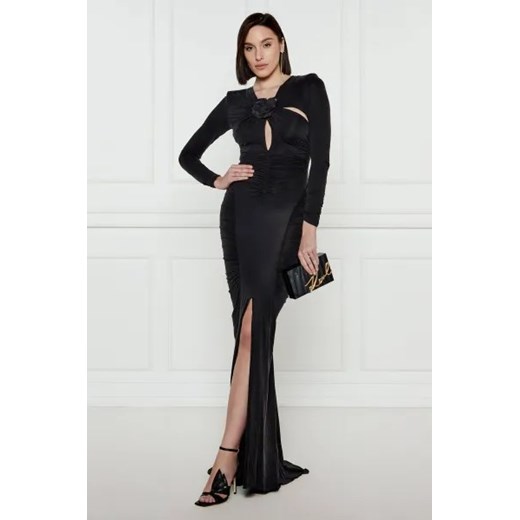 Elisabetta Franchi Skórzane sandały na szpilce Elisabetta Franchi 41 wyprzedaż Gomez Fashion Store