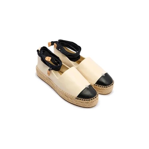 TORY BURCH Skórzane espadryle CAP-TOE Tory Burch 39 wyprzedaż Gomez Fashion Store