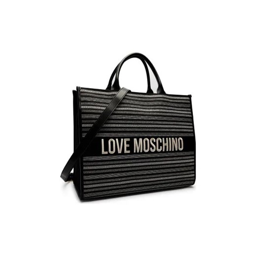 Love Moschino Shopperka CANVAS Love Moschino One Size okazyjna cena Gomez Fashion Store