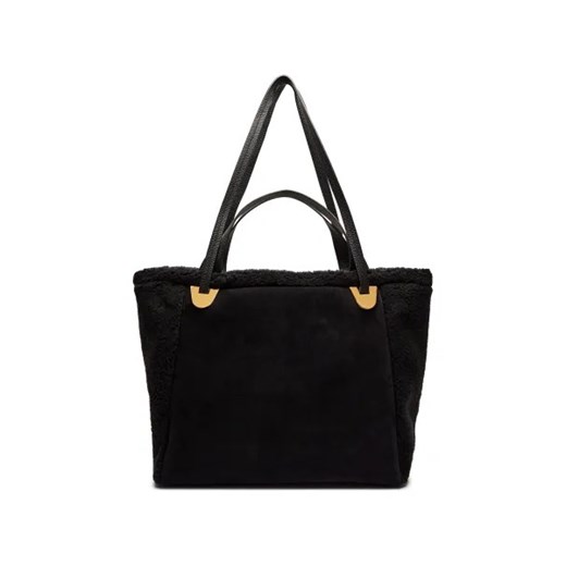 Coccinelle Skórzana shopperka Coccinelle x Inuikii Shearling | z dodatkiem wełny Coccinelle One Size Gomez Fashion Store okazja