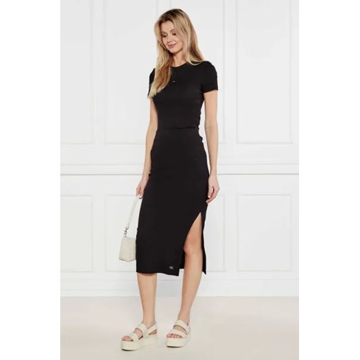 Calvin Klein Jeans Sandały | z dodatkiem skóry 38 Gomez Fashion Store wyprzedaż