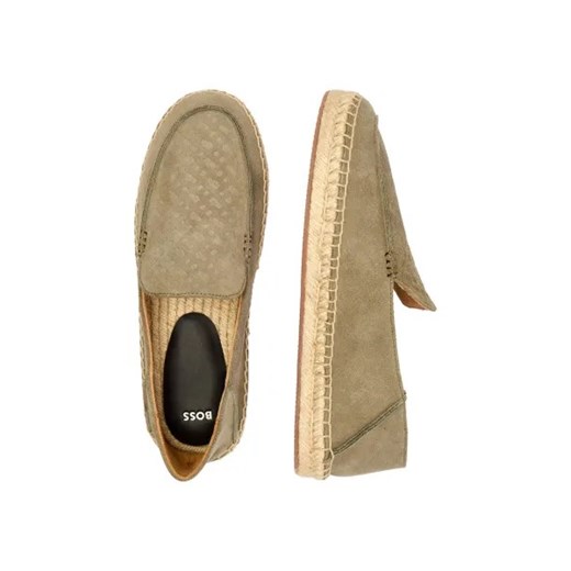 BOSS BLACK Skórzane espadryle Madeira 43 Gomez Fashion Store wyprzedaż