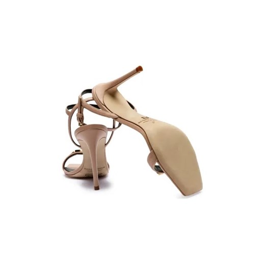 Elisabetta Franchi Skórzane sandały na szpilce Elisabetta Franchi 37 okazyjna cena Gomez Fashion Store
