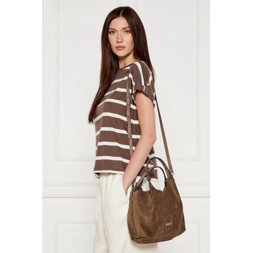 GIANNI CHIARINI Skórzana torebka na ramię + saszetka DUA Gianni Chiarini OS Gomez Fashion Store