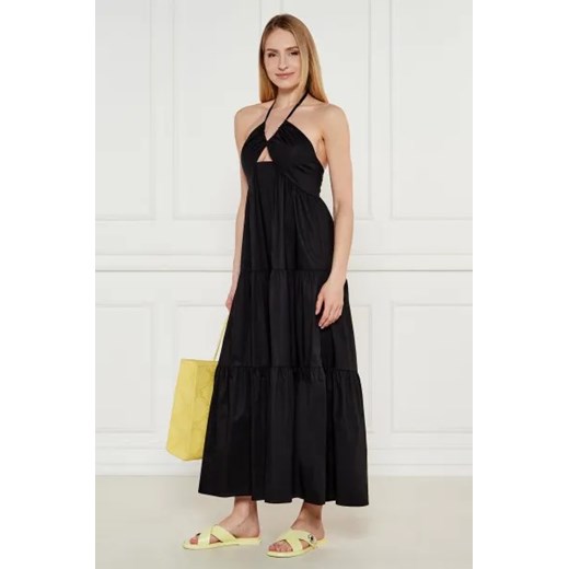 TORY BURCH Skórzane klapki T LOCK Tory Burch 38 okazyjna cena Gomez Fashion Store