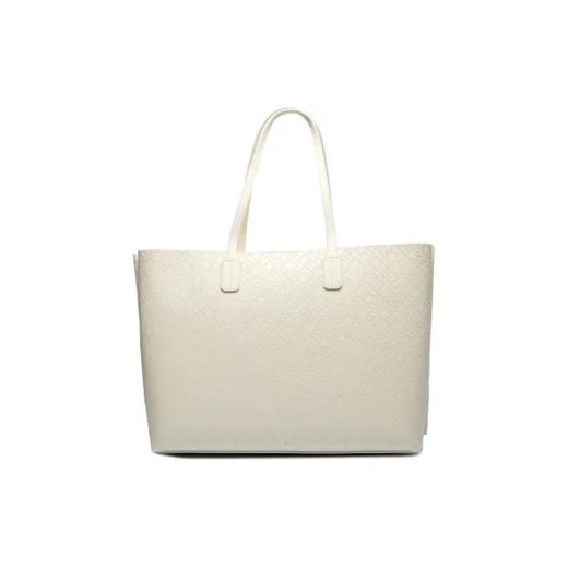 Shopper bag Tommy Hilfiger ze skóry ekologicznej 