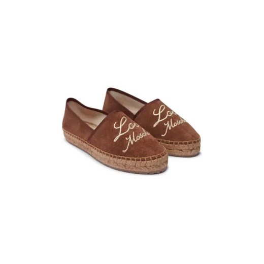 Love Moschino Skórzane espadryle Love Moschino 36 Gomez Fashion Store wyprzedaż