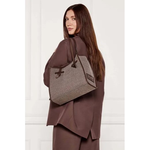 GIANNI CHIARINI Shopperka MARCELL | z dodatkiem skóry Gianni Chiarini OS Gomez Fashion Store