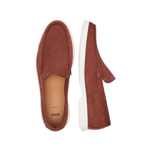 BOSS BLACK Skórzane loafersy Sienne 44 wyprzedaż Gomez Fashion Store
