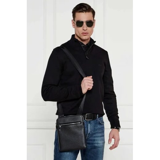 BOSS BLACK Skórzana reporterka New Crosstown_Envel. OS wyprzedaż Gomez Fashion Store